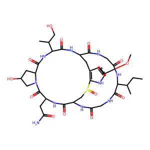 O-Methyl-demethyl gamma-amanitin structure