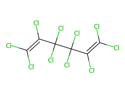 1,5-Hexadiene, 1,1,2,3,3,4,4,5,6,6-decachloro- structure