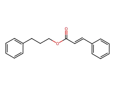 3-Phenylpropyl cinnamate structure