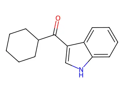 cyclohexyl(1H-indol-3-yl)methanone structure
