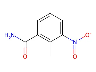 2-Methyl-3-nitrobenzamide structure