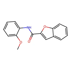 N-(2-methoxyphenyl)-1-benzofuran-2-carboxamide structure