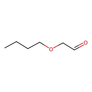 丁氧基乙醛 structure