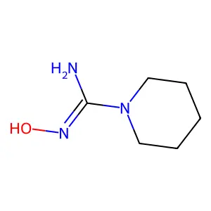 N-(N-Hydroxyamidino)piperidine structure