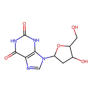 脱氧黄苷 structure