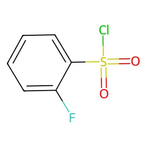 2-氟苯磺酰氯 structure