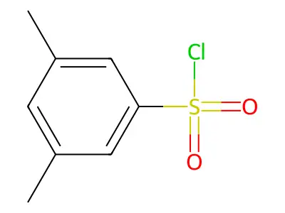 3,5-Dimethylbenzenesulfonyl chloride structure