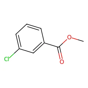 Methyl 3-chlorobenzoate structure