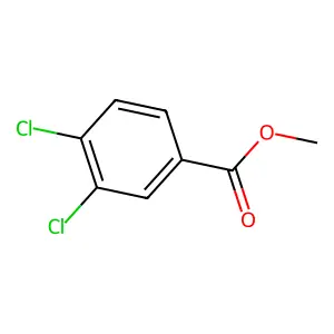 Benzoic acid, 3,4-dichloro-, methyl ester structure