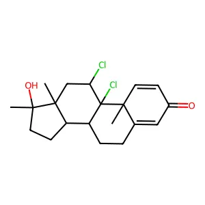 Benzanilide, 3-(bis(2-chloroethyl)amino)-4'-methyl-2'-nitro- structure