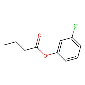 3-Chlorophenyl butyrate structure