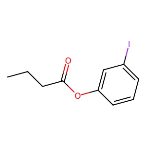 (3-Iodophenyl) butanoate structure