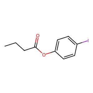 4-Iodophenyl butyrate structure