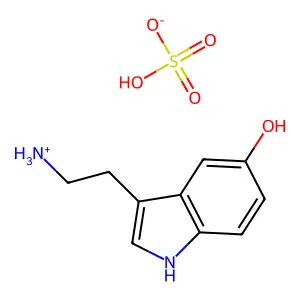 硫酸5-羟色胺 structure
