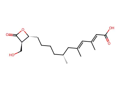 Hymeglusin structure