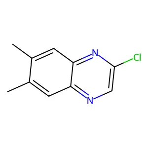 2-Chloro-6,7-dimethylquinoxaline structure