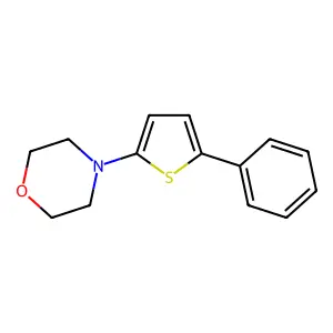 4-(5-Phenylthiophen-2-yl)morpholine structure