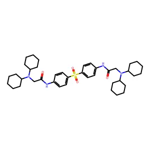 N'~1~,N'~3~-di(propan-2-ylidene)propanedihydrazide structure