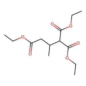 Triethyl 2-methylpropane-1,1,3-tricarboxylate structure
