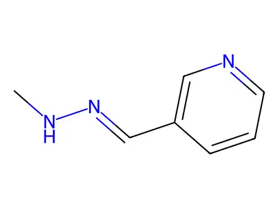 N-(pyridin-3-ylmethylideneamino)methanamine structure
