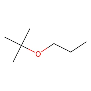 Propyl tert-butyl ether structure