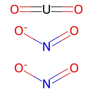 Uranium, dinitrodioxo- structure