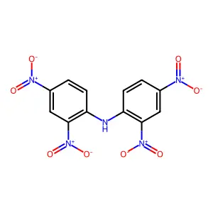 2,2',4,4'-Tetranitrodiphenylamine structure
