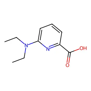 6-(Diethylamino)pyridine-2-carboxylic acid structure