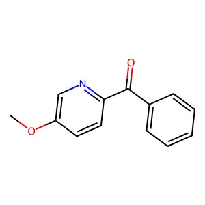 5-Methoxy-2-pyridyl phenyl ketone structure