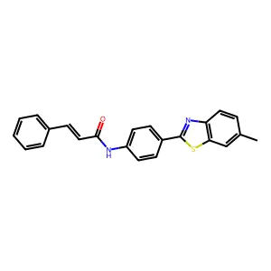 N-((3,4-Dimethoxyphenyl)methyl)-3-phenylprop-2-enamide structure