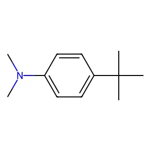 4-(1,1-Dimethylethyl)-N,N-dimethylbenzenamine structure