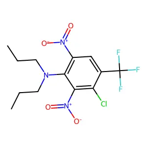 Benzenamine, 3-chloro-2,6-dinitro-N,N-dipropyl-4-(trifluoromethyl)- structure