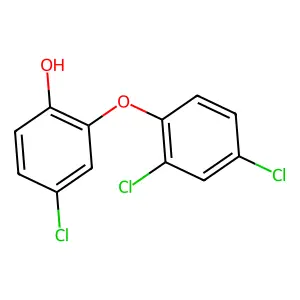 4-Chloro-2-(2,4-dichlorophenoxy)phenol structure