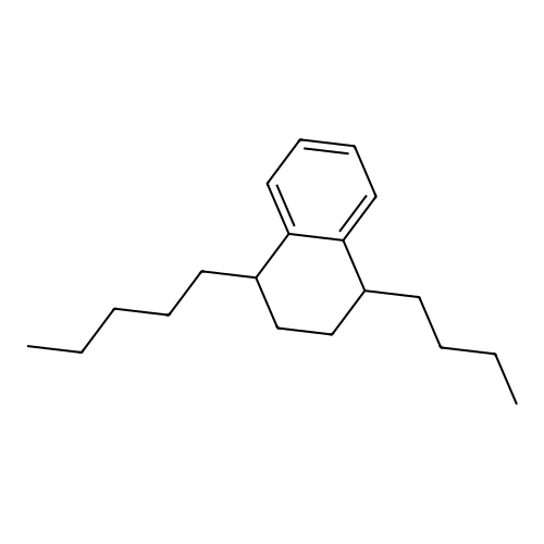 Naphthalene, 1-butyl-1,2,3,4-tetrahydro-4-pentyl- structure