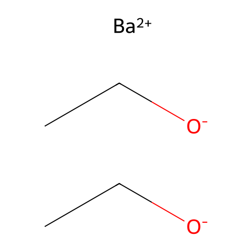 Barium diethanolate structure