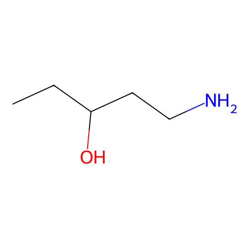 1-Aminopentan-3-ol structure