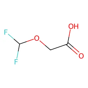 Difluoromethoxyacetic acid structure