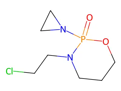 Ethyleniminoifosfamide structure