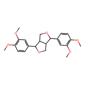 (+)-Eudesmin structure