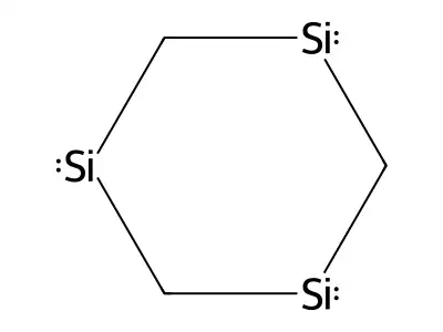1,3,5-Trisilinane structure