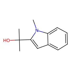 2-(1-Methylindol-2-yl)propan-2-ol structure
