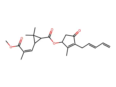 Pyrethrin structure