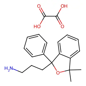 LU 4-004 oxalate structure