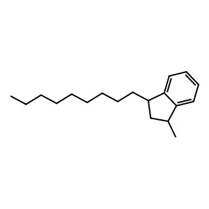 1-Methyl-3-nonylindan structure