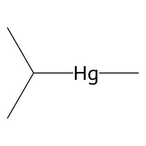 Mercury, isopropylmethyl- structure