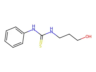 1-(3-Hydroxypropyl)-3-phenylthiourea structure