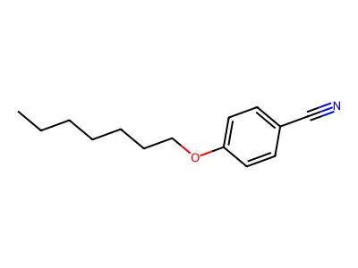 4-(Heptyloxy)benzonitrile structure