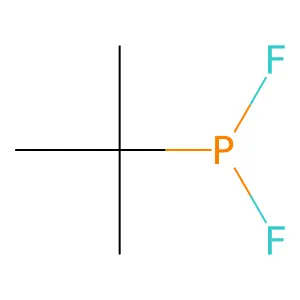 tert-Butyldifluorophosphine structure