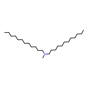 二月桂基甲胺 structure