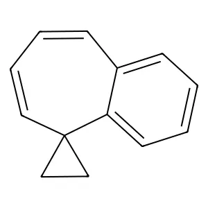 Spiro(7H-benzocycloheptene-7,1'cyclopropane) structure